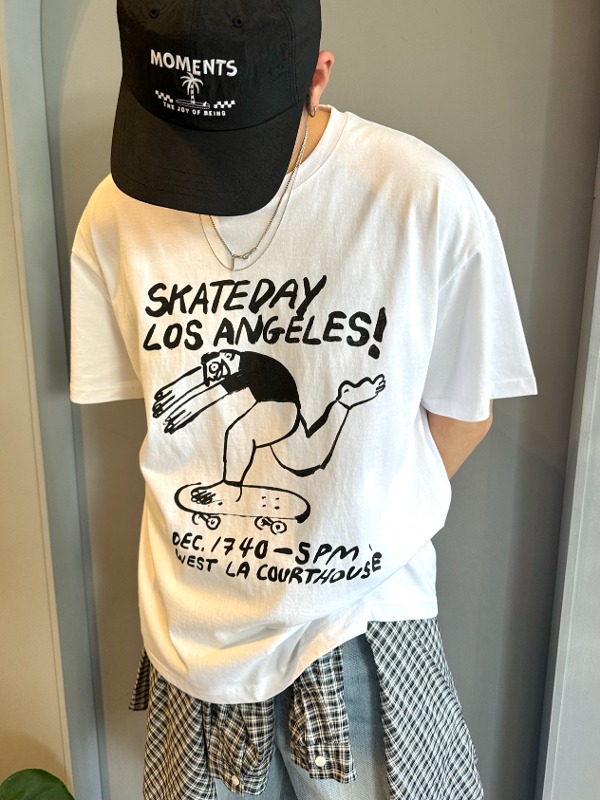 스케이트데이 반팔 티셔츠